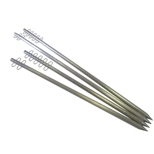 ICC ALU haltartó rúd (leüthető verzió) 75cm, 4db akasztóval - CarpHunter