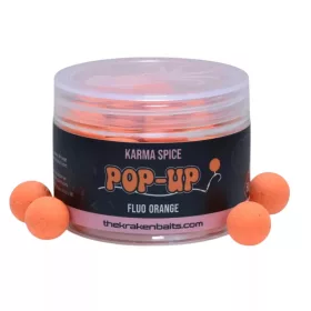 Kraken Baits Karma Spice Fluo Orange Pop-Ups 12mm prémium Kraken Baits horgásztermék.