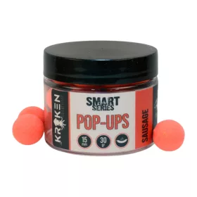 Kraken Baits Sausage Fluo Red Pop Ups 12mm - CarpHunter
