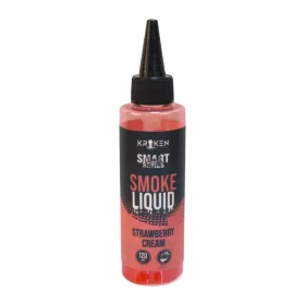 Kraken Baits Strawberry Cream Smoke Liquid  120ml - CarpHunter