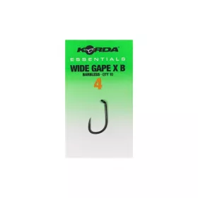 Korda Essentials Wide Gape X Barbless 4 prémium Korda horgásztermék.