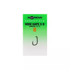 Korda Essentials Wide Gape X Barbless 8 prémium Korda horgásztermék.
