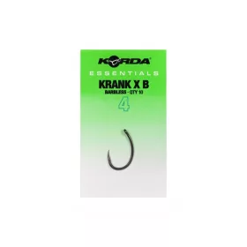 Korda Essentials Krank X Barbless 4 prémium Korda horgásztermék.