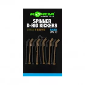 Korda Spinner D Rig Kickers Small Green / Brown - CarpHunter
