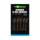 Korda Spinner D Rig Kickers Small Green / Brown prémium Korda horgásztermék.