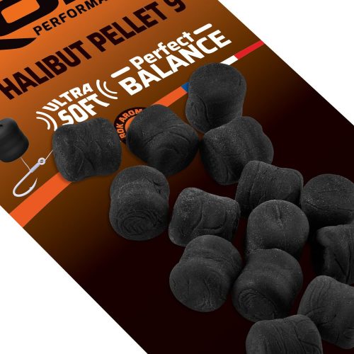 ROK Halibut Pellet 9mm - balanszírozott gumi pellet Fehér