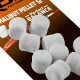 ROK Halibut Pellet 12mm - balanszírozott gumi pellet Fehér