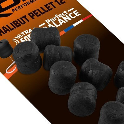 ROK Halibut Pellet 12mm - balanszírozott gumi pellet Fehér