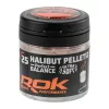 ROK Halibut DIPPELT Pellet 12mm - balanszírozott áztatott gumi pellet Fehér - CarpHunter