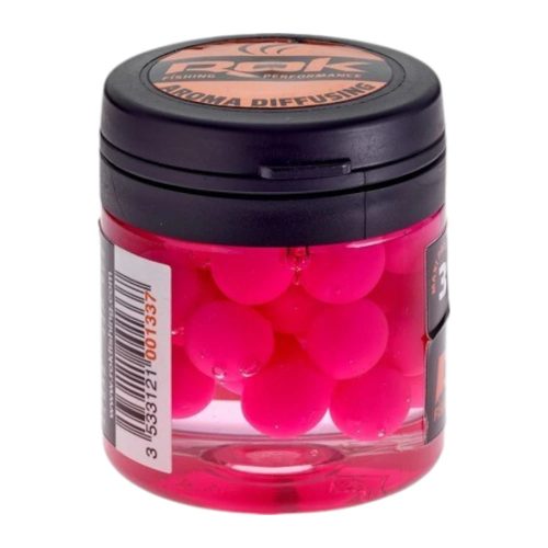 ROK Balaszírozott és Ízesített Csalizó mini gumi bojli Pink - Candy floss