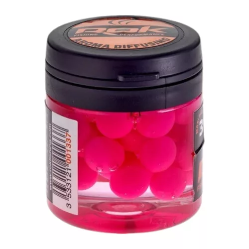 ROK Balaszírozott és Ízesített Csalizó mini gumi bojli Pink - Candy floss - CarpHunter