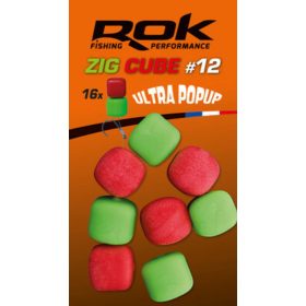 ROK Zig Cube Mix 12mm - Piros/Zöld