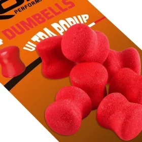 ROK Dumbells Ultra Pop-up - Pellet formájú csali imitáció Piros - CarpHunter