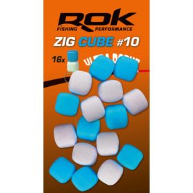 ROK Zig Cube Mix 10mm - Ultra Pop-up - Kék/Fehér