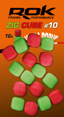 ROK Zig Cube Mix 10mm - Ultra Pop-up - Kék/Fehér