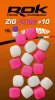 ROK Zig Cube Mix 10mm - Ultra Pop-up - Kék/Fehér - CarpHunter