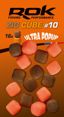 ROK Zig Cube Mix 10mm - Ultra Pop-up - Kék/Fehér