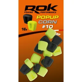 ROK Pop-up Corn 10mm - Pop Up kukorica imitáció - Sárga Fekete - CarpHunter