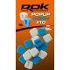 ROK Pop-up Corn 10mm - Pop Up kukorica imitáció - Kék/Fehér