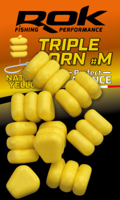 ROK TRIPLE CORN Natural yellow - natur sárga tripla gumi kukorica - Ultra Pop up