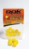 ROK Ball Natural yellow - natúr sárga gumi mini bojli - 9 Ballanszírozott - CarpHunter