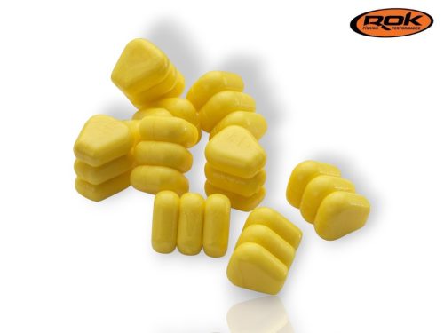 ROK TRIPLE CORN #S Natural yellow - kukorica sárga  tripla gumi kukorica Balanszírozott