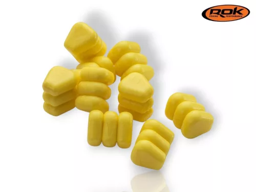 ROK TRIPLE CORN #S Natural yellow - kukorica sárga  tripla gumi kukorica Balanszírozott - CarpHunter