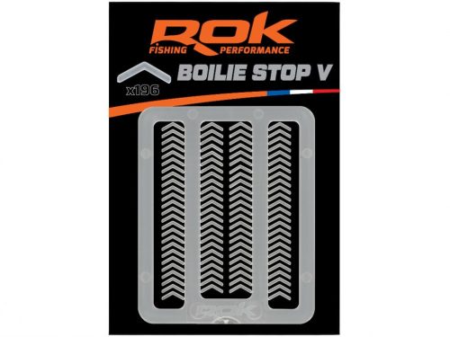 ROK BOILIE STOP V csali stopper - Áttetsző