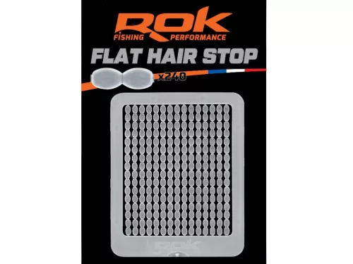ROK FLAT HAIR STOP csali stopper - Áttetsző - CarpHunter