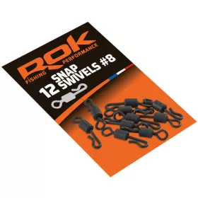 ROK Snap Swivels Quick change -8-as gyorskapocs - CarpHunter