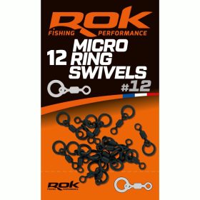 ROK MICRO Ring Swivels 12 - mini forgó 