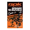 ROK Spinner Swivels - spinner forgó 4-os - CarpHunter