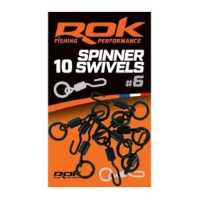 ROK Spinner Swivels - spinner forgó 4-os - CarpHunter