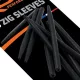 ROK Zig Sleeves - gubancgátló gumiharang - Fekete - CarpHunter