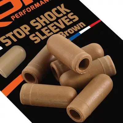 ROK STOP Shock Sleeves Gravel - forgó védő sapka Sóder - CarpHunter