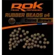 ROK RUBBER Beads 4mm - 4mm-s Gumigyöngy Camo Barna - CarpHunter