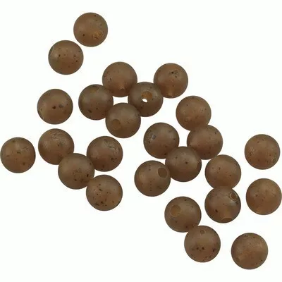 ROK RUBBER Beads 4mm - 4mm-s Gumigyöngy Camo Barna - CarpHunter
