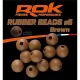 ROK RUBBER Beads 6mm - Gumigyöngy 6mm Barna - CarpHunter