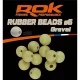 ROK RUBBER Beads 6mm - 6mm-s Gumigyöngy Sóder - CarpHunter