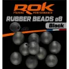 ROK RUBBER Beads 8 mm - 8mm-s Gumigyöngy Fekete - CarpHunter