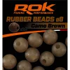 ROK RUBBER Beads 6mm - Gumigyöngy 6mm Camo Barna - CarpHunter