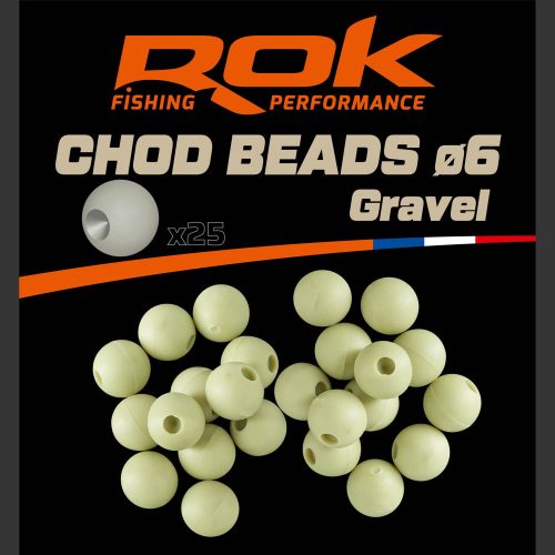 ROK CHOD Beads Ø6mm - Chod gyöngy Camo Green 