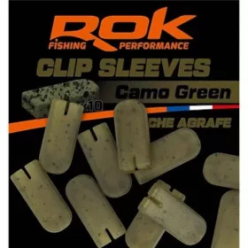 ROK Clip Sleeve - gyorskapocs védő Camo Zöld - CarpHunter
