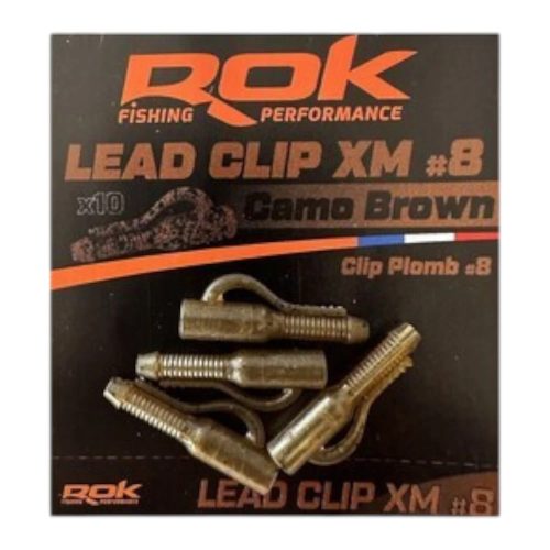 ROK Lead Clip XM - ólomkapocs Camo Zöld