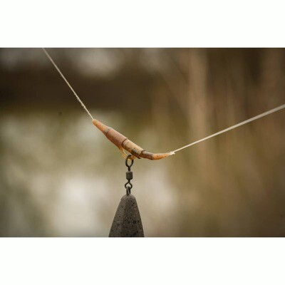 ROK Lead Clip TAIL RUBBER - ólomkapocs záró gumi Camo Barna