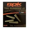 ROK Lead Clip TAIL RUBBER - ólomkapocs záró gumi Camo Zöld - CarpHunter