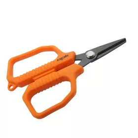 ROK SOFT Scissors - Puha szilikon markolatú olló - narancs - CarpHunter