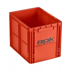 ROK CRATE 433 nagy tároló rekesz tető nélkül - Narancs - CarpHunter