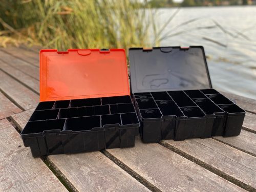 ROK HOOKBAIT BOX 380-381XL - Horogcsalis doboz - Fekete