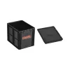 ROK CRATE 433 Set nagy rekesz tetővel - Fekete - CarpHunter